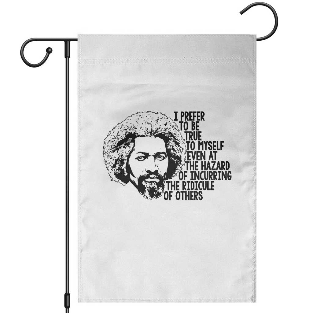 Frederick Douglass Pride Quote Garden Flag TS14 White Print Your Wear