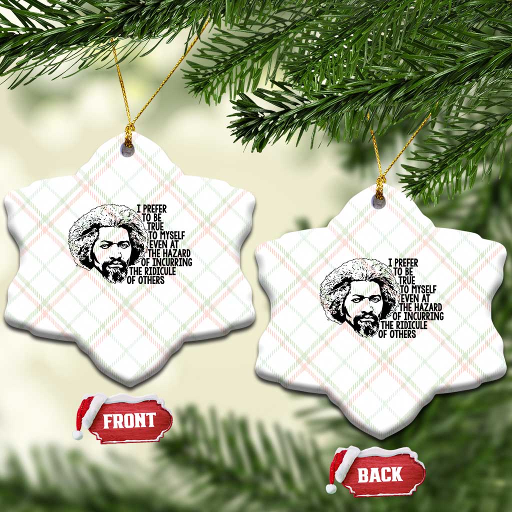 Frederick Douglass Pride Quote Ceramic Ornament TS14 Print Your Wear