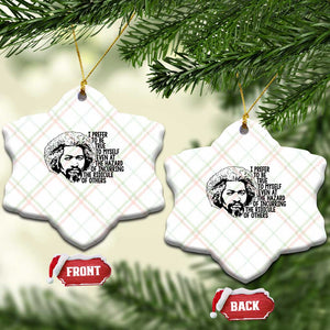 Frederick Douglass Pride Quote Ceramic Ornament TS14 Print Your Wear