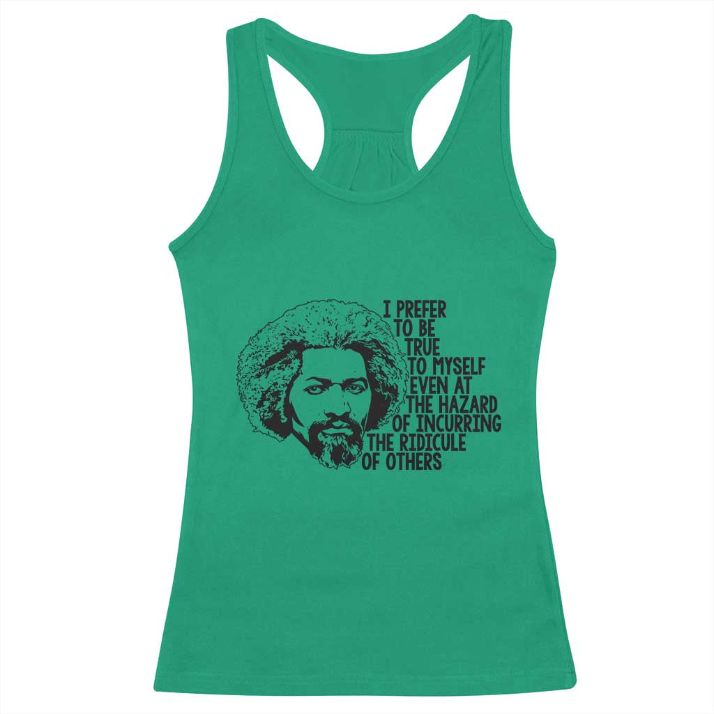Frederick Douglass Pride Quote Racerback Tank Top TS14 Irish Green Print Your Wear
