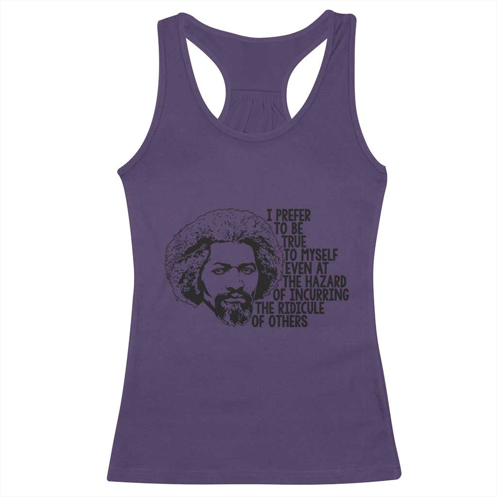 Frederick Douglass Pride Quote Racerback Tank Top TS14 Purple Print Your Wear