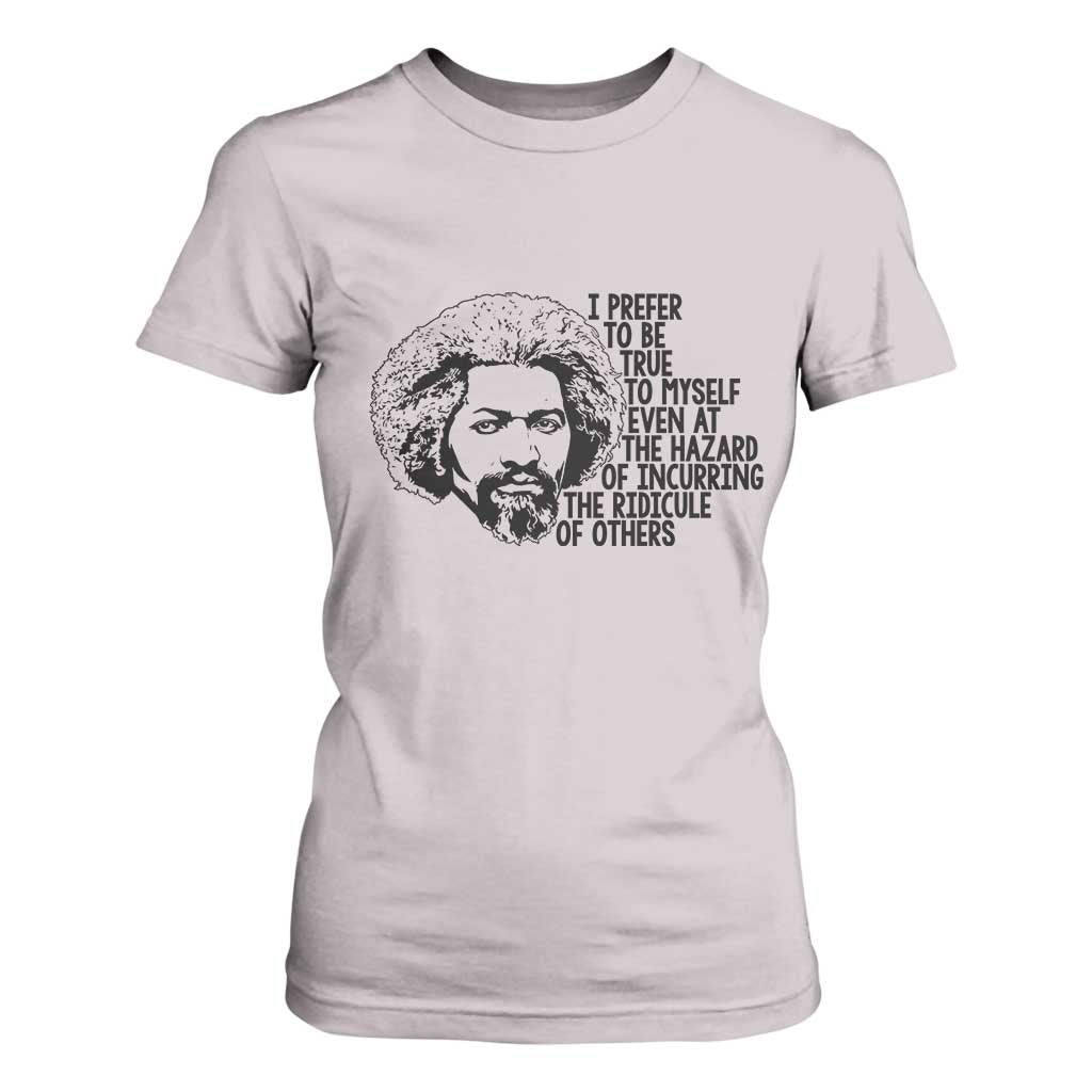 Frederick Douglass Pride Quote T Shirt For Women TS14 Ice Gray Print Your Wear
