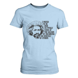 Frederick Douglass Pride Quote T Shirt For Women TS14 Light Blue Print Your Wear