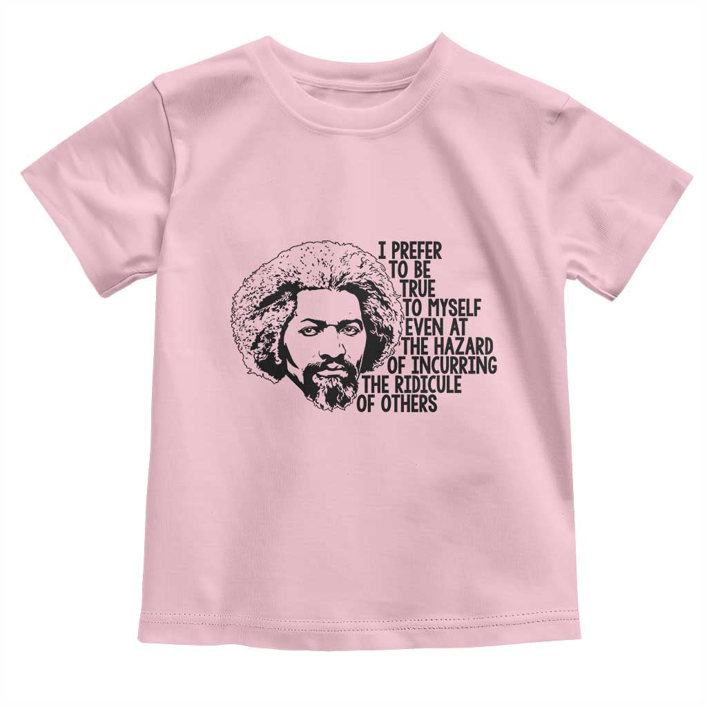 Frederick Douglass Pride Quote Toddler T Shirt TS14 Light Pink Print Your Wear