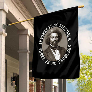 Frederick Douglass Pride Quote Garden Flag Is There Is No Struggle There Is No Progress TS14 Print Your Wear