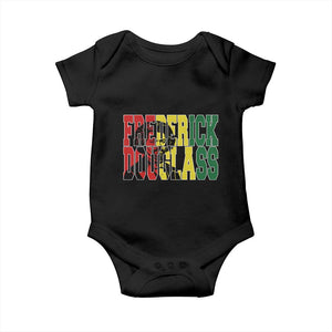 Frederick Douglass Baby Onesie Pan African Flag Black History Month TS14 Black Print Your Wear