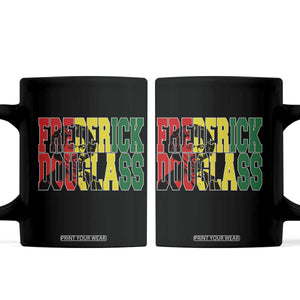 Frederick Douglass Coffee Mug Pan African Flag Black History Month TS14 Black Print Your Wear