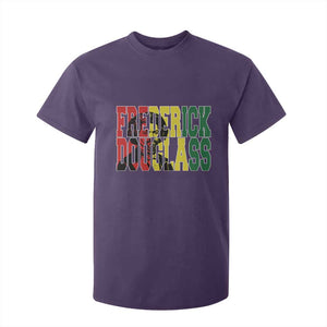 Frederick Douglass T Shirt For Kid Pan African Flag Black History Month TS14 Purple Print Your Wear