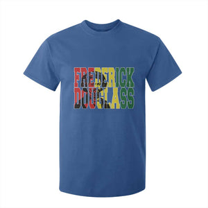 Frederick Douglass T Shirt For Kid Pan African Flag Black History Month TS14 Royal Blue Print Your Wear