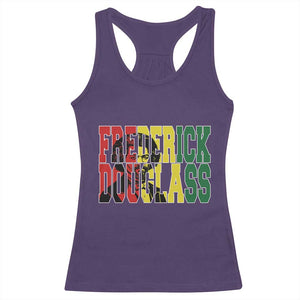 Frederick Douglass Racerback Tank Top Pan African Flag Black History Month TS14 Purple Print Your Wear