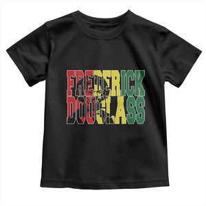 Frederick Douglass Toddler T Shirt Pan African Flag Black History Month TS14 Black Print Your Wear
