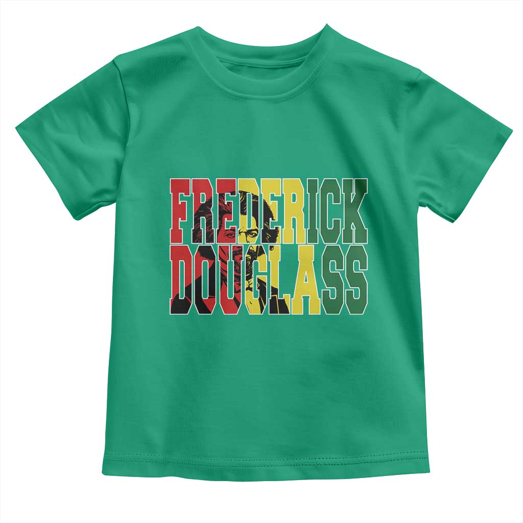 Frederick Douglass Toddler T Shirt Pan African Flag Black History Month TS14 Irish Green Print Your Wear