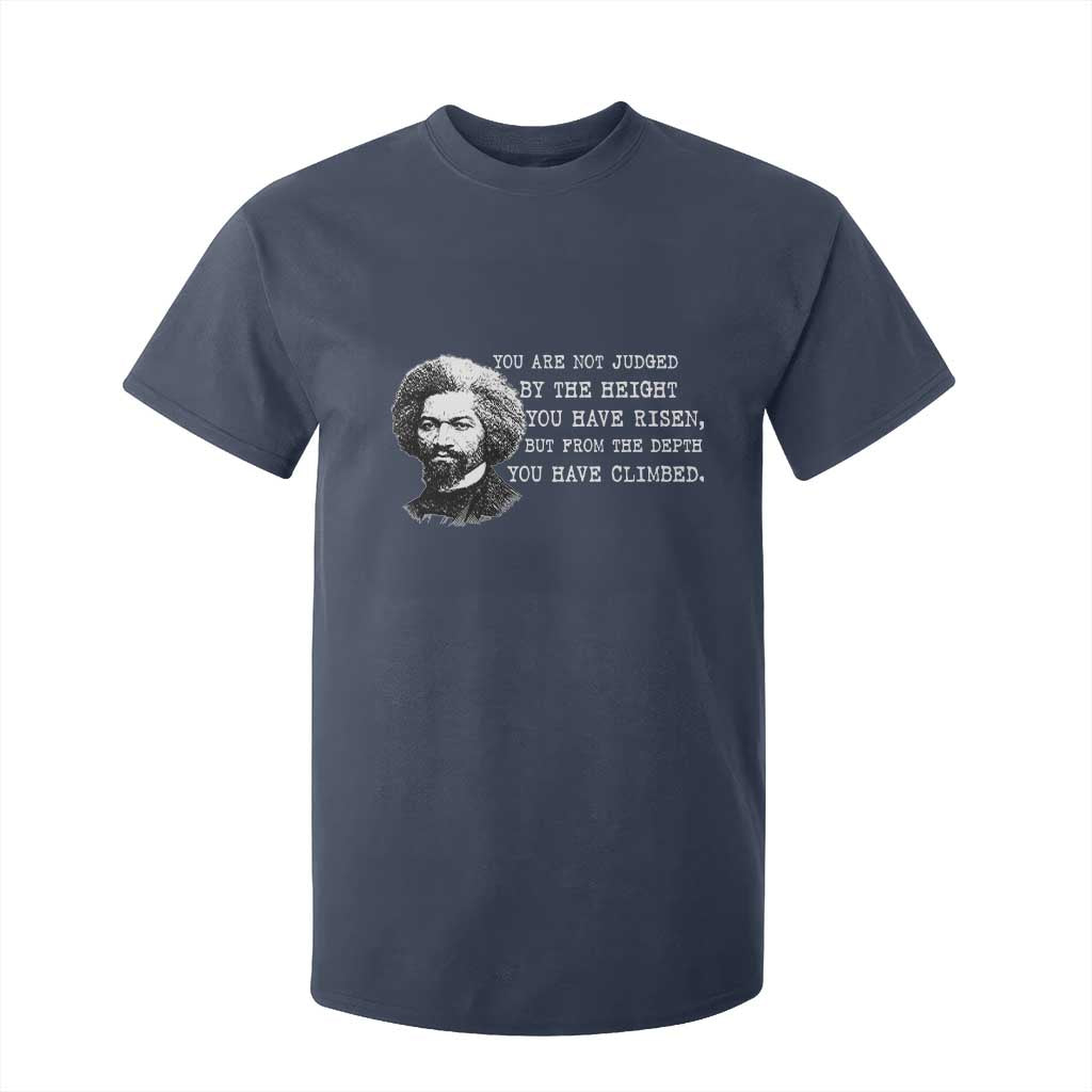 Frederick Douglass Quote T Shirt For Kid Black History Month TS14 Navy Print Your Wear