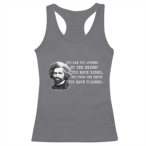 Frederick Douglass Quote Racerback Tank Top Black History Month TS14 Charcoal Print Your Wear
