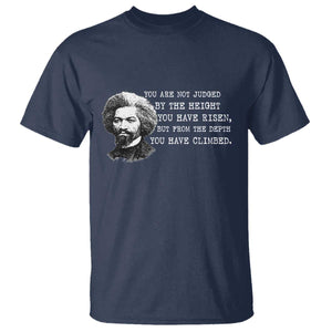 Frederick Douglass Quote T Shirt Black History Month TS14 Navy Print Your Wear