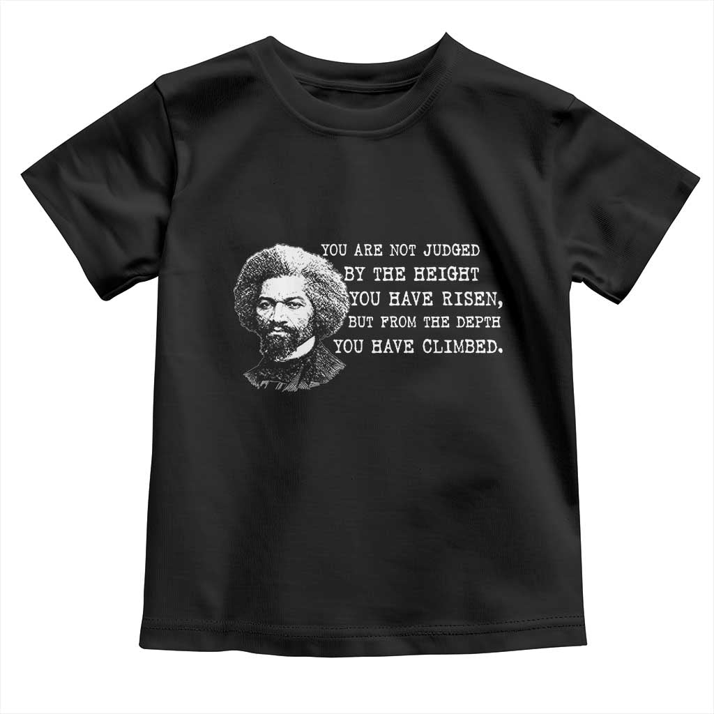 Frederick Douglass Quote Toddler T Shirt Black History Month TS14 Black Print Your Wear