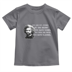 Frederick Douglass Quote Toddler T Shirt Black History Month TS14 Charcoal Print Your Wear
