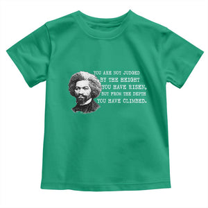 Frederick Douglass Quote Toddler T Shirt Black History Month TS14 Irish Green Print Your Wear