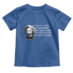 Frederick Douglass Quote Toddler T Shirt Black History Month TS14 Royal Blue Print Your Wear