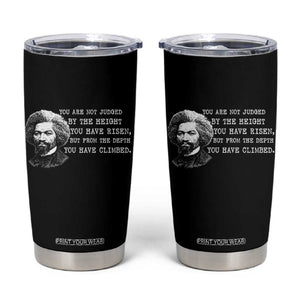 Frederick Douglass Quote Tumbler Cup Black History Month TS14 Black Print Your Wear