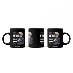Frederick Douglass Freedom Quote Coffee Mug Once You Learn to Read TS14 Print Your Wear
