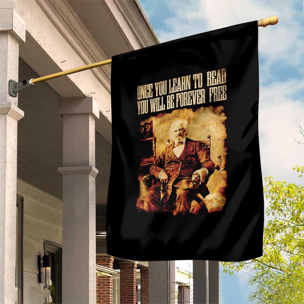 Frederick Douglass Quote Garden Flag Once You Learn to Read TS14 Print Your Wear
