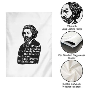 Frederick Douglass Inspirational Quote Garden Flag Black History Month TS14 Print Your Wear