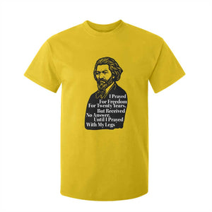 Frederick Douglass Inspirational Quote T Shirt For Kid Black History Month TS14 Daisy Print Your Wear