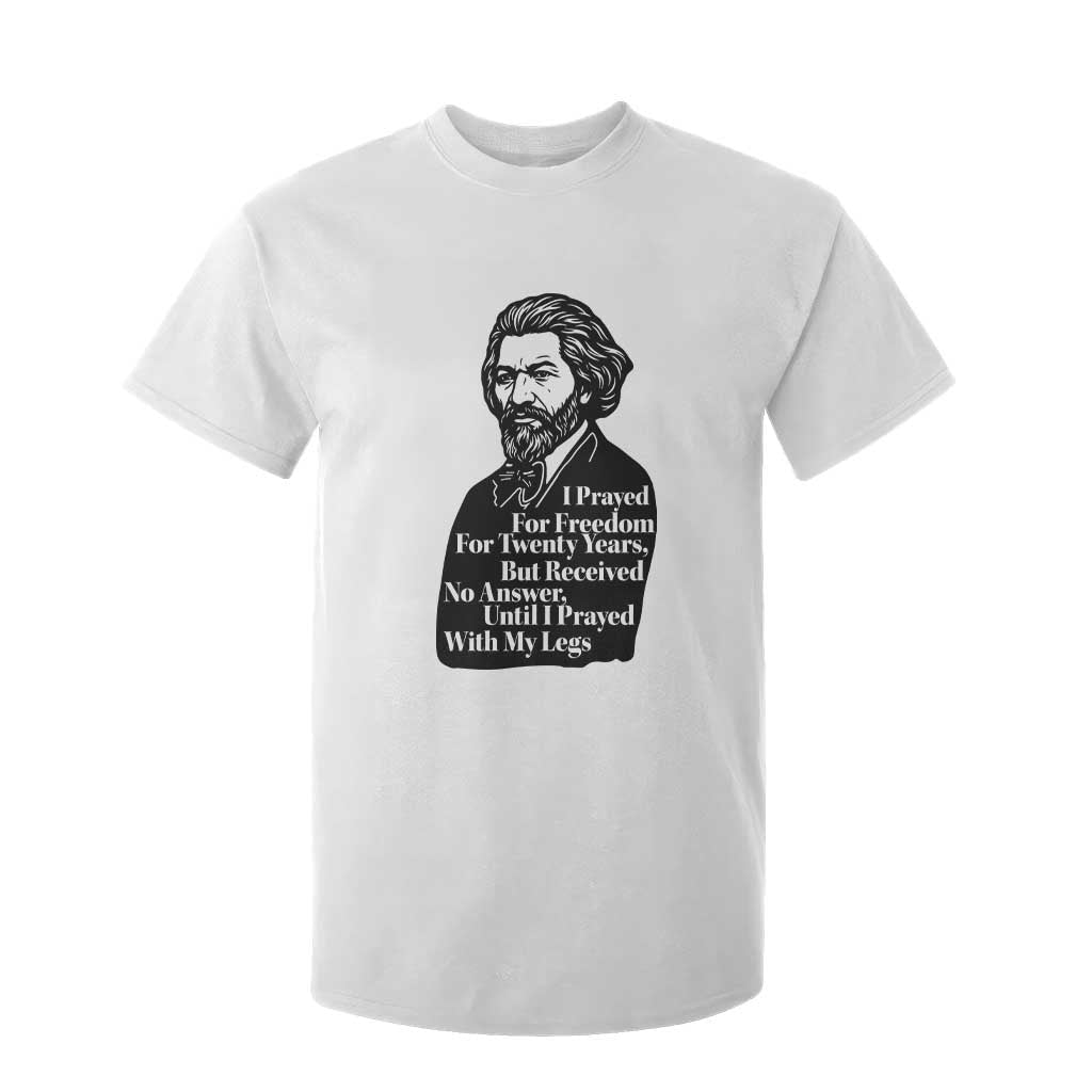 Frederick Douglass Inspirational Quote T Shirt For Kid Black History Month TS14 White Print Your Wear