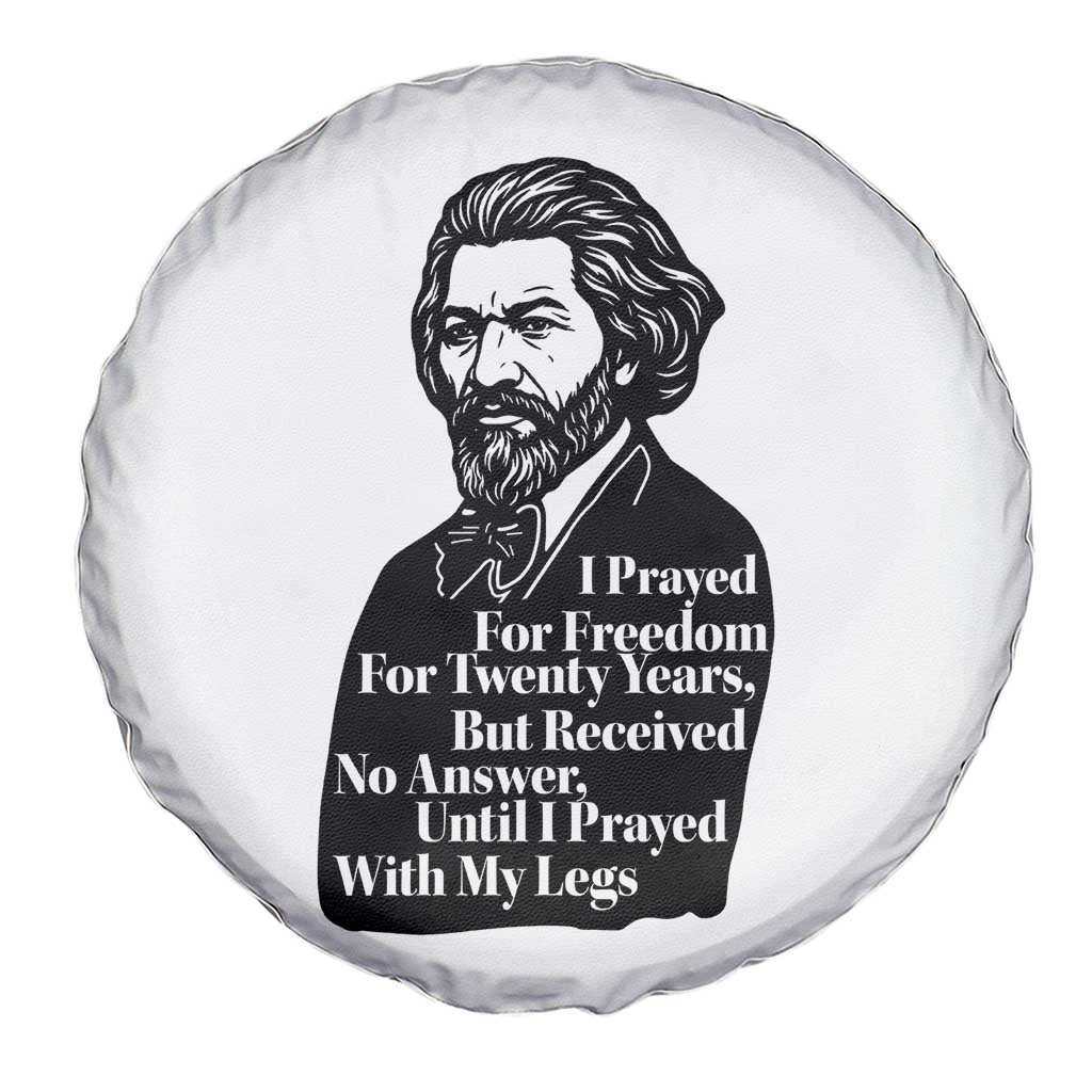 Frederick Douglass Inspirational Quote Spare Tire Cover Black History Month TS14 Print Your Wear