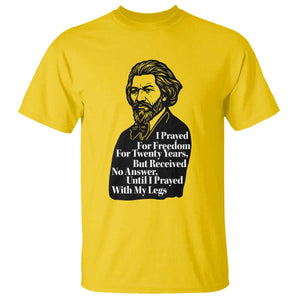 Frederick Douglass Inspirational Quote T Shirt Black History Month TS14 Daisy Print Your Wear