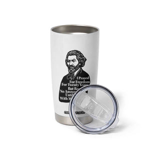 Frederick Douglass Inspirational Quote Tumbler Cup Black History Month TS14 Print Your Wear