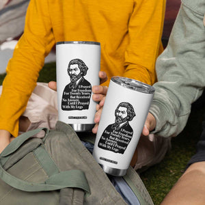 Frederick Douglass Inspirational Quote Tumbler Cup Black History Month TS14 Print Your Wear
