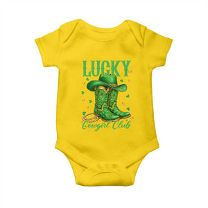 Lucky Cowgirl Club Baby Onesie Western Irish Cowboy St Patrick Day TS14 Daisy Print Your Wear