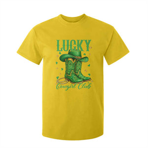 Lucky Cowgirl Club T Shirt For Kid Western Irish Cowboy St Patrick Day TS14 Daisy Print Your Wear