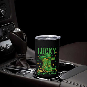 Lucky Cowgirl Club Tumbler Cup Western Irish Cowboy St Patrick Day TS14 Print Your Wear