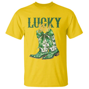Lucky Cowgirl T Shirt Western Irish Cowboy St Patrick Day TS14 Daisy Print Your Wear