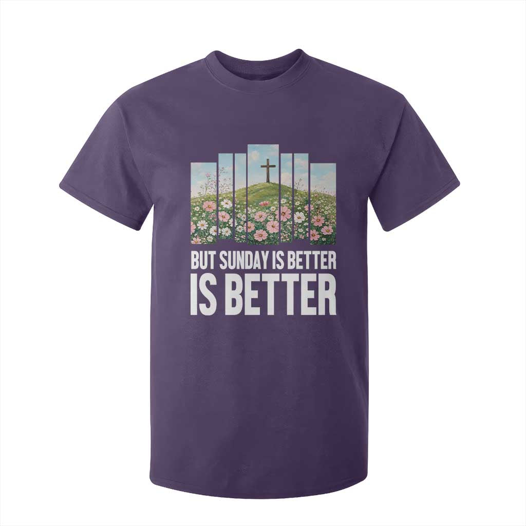 Friday is Good Sunday is Better T Shirt For Kid Christian Easter TS14 Purple Print Your Wear