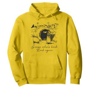 Guess Who's Back Back Again Hoodie Funny Easter Jesus Christian TS14 Daisy Print Your Wear