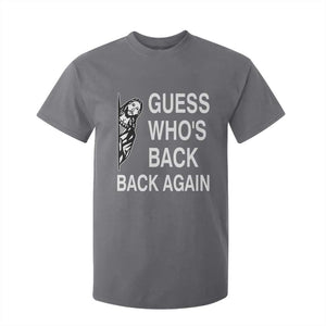 Guess Who's Back Back Again T Shirt For Kid Funny Easter Jesus Meme TS14 Charcoal Print Your Wear