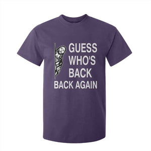 Guess Who's Back Back Again T Shirt For Kid Funny Easter Jesus Meme TS14 Purple Print Your Wear
