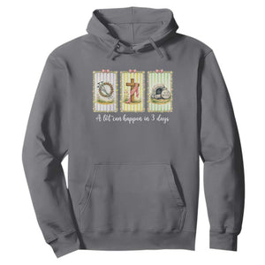 A Lot Can Happen in 3 Days Hoodie Christian Jesus Easter TS14 Charcoal Print Your Wear