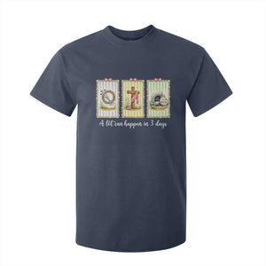 A Lot Can Happen in 3 Days T Shirt For Kid Christian Jesus Easter TS14 Navy Print Your Wear