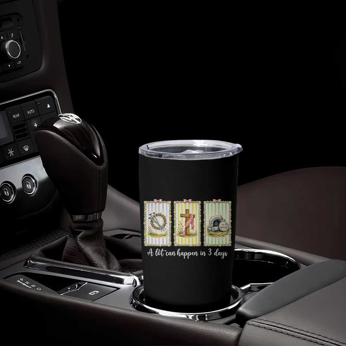 A Lot Can Happen in 3 Days Tumbler Cup Christian Jesus Easter TS14 Print Your Wear