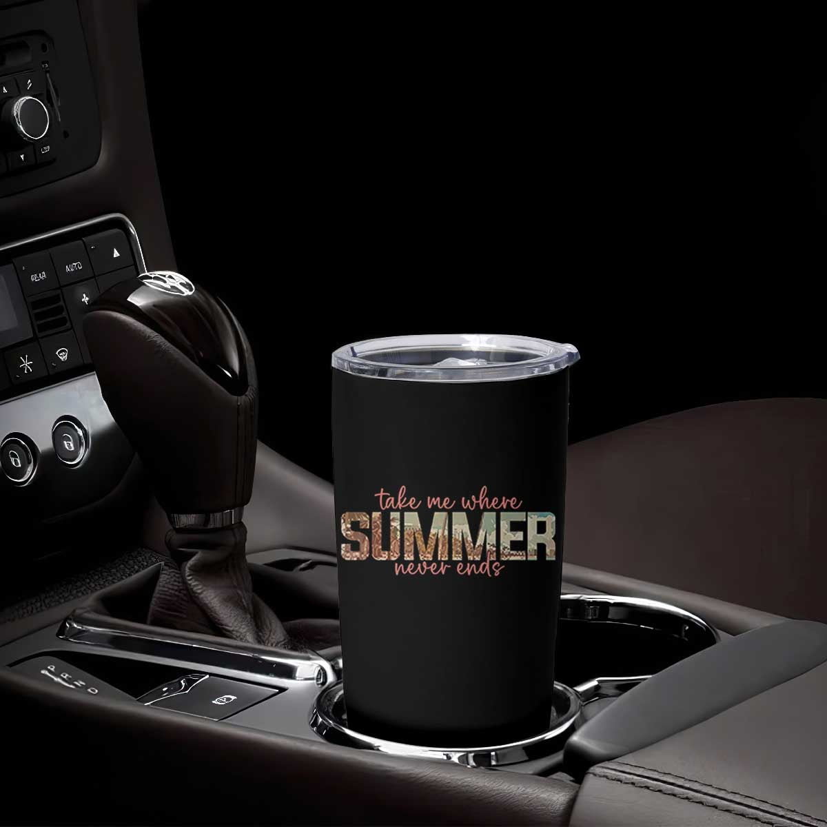 Take Me Where Summer Never Ends Tumbler Cup Summer Beach Vacation TS14 Print Your Wear