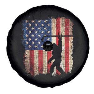 USA Hockey Bigfoot Spare Tire Cover Patriotic Sasquatch American Flag 4th of July TS14 Print Your Wear