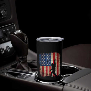 USA Hockey Bigfoot Tumbler Cup Patriotic Sasquatch American Flag 4th of July TS14 Print Your Wear
