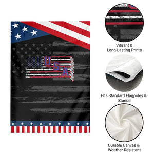 Ice Hockey Sticks US Flag Patriotic Player Patriotic Garden Flag TS14 Print Your Wear