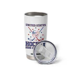 Hockey Champions 2026 Tumbler Cup Patriotic Ice Hockey Fan TS14 Print Your Wear
