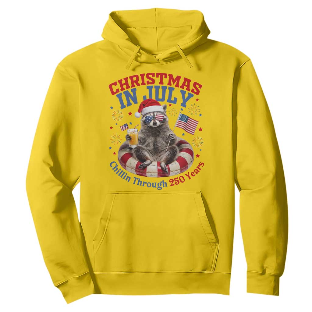 Raccoon 250th Anniversary Hoodie Christmas in July